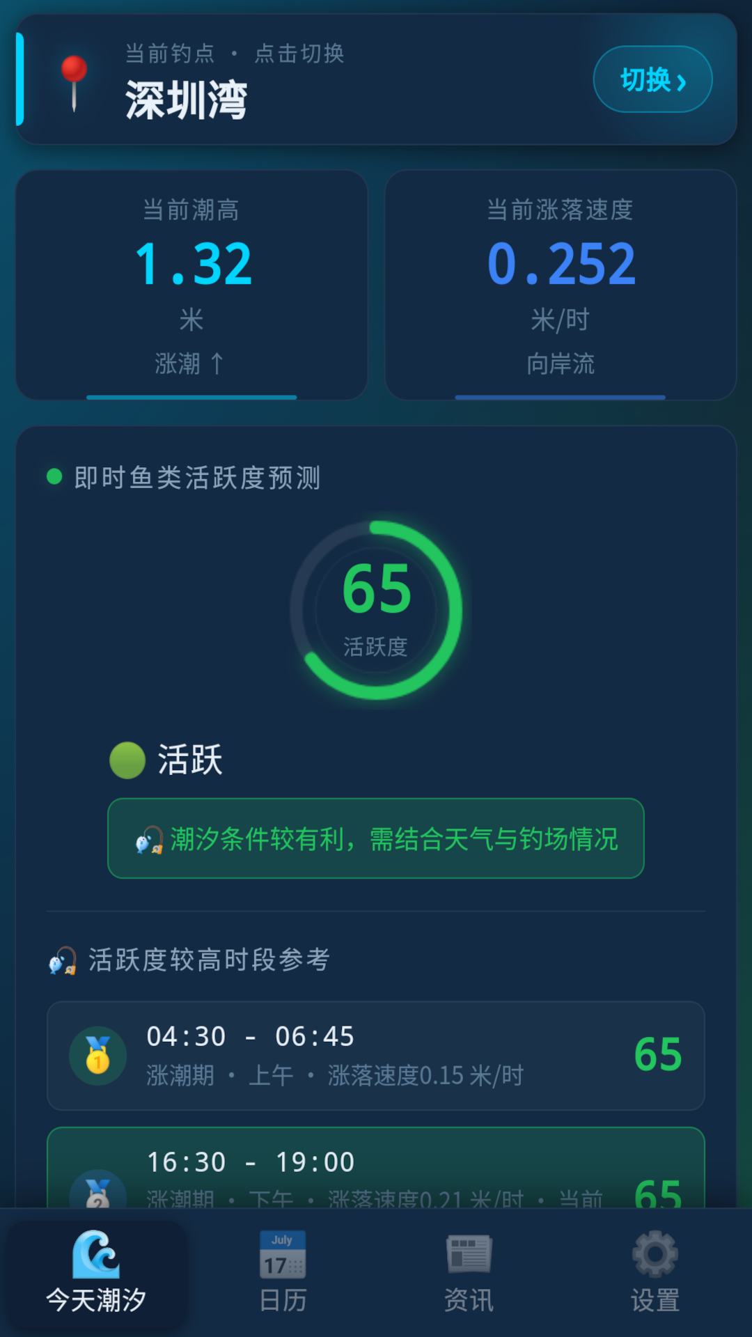 精彩截图-潮汐预报2026官方新版