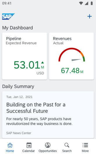 精彩截图-SAP Cloud for Customer2024官方新版