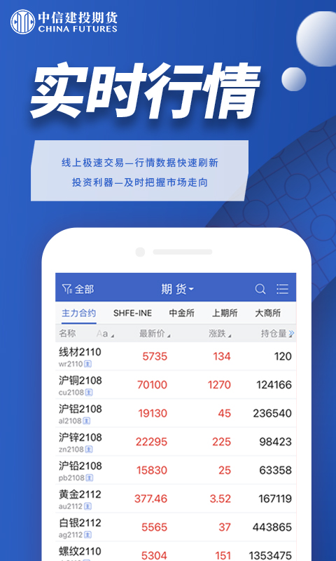 精彩截图-中信建投期货交易版2026官方新版