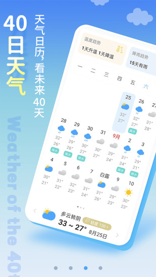 精彩截图-清新天气预报2024官方新版