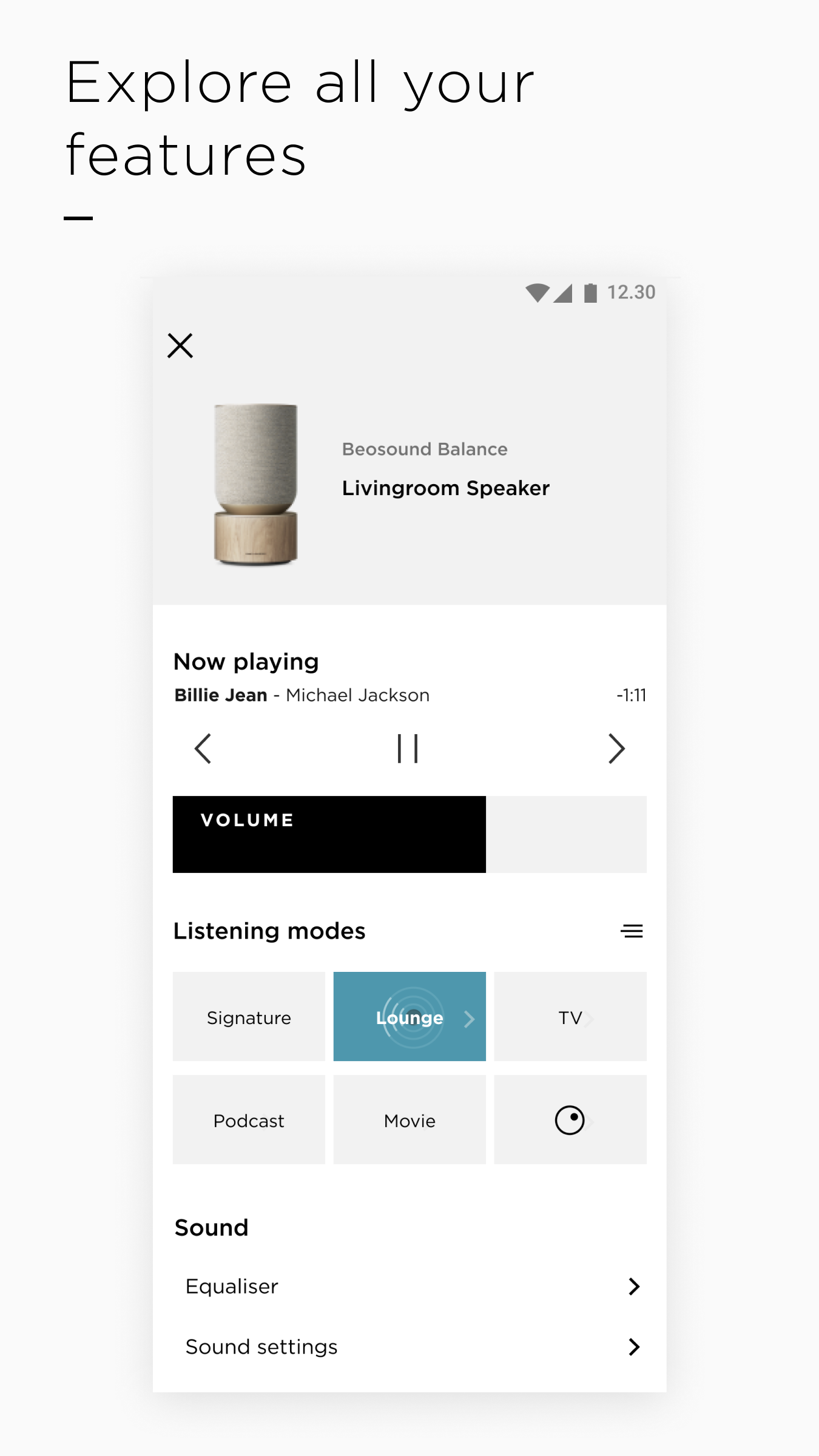 Bang & Olufsen截图