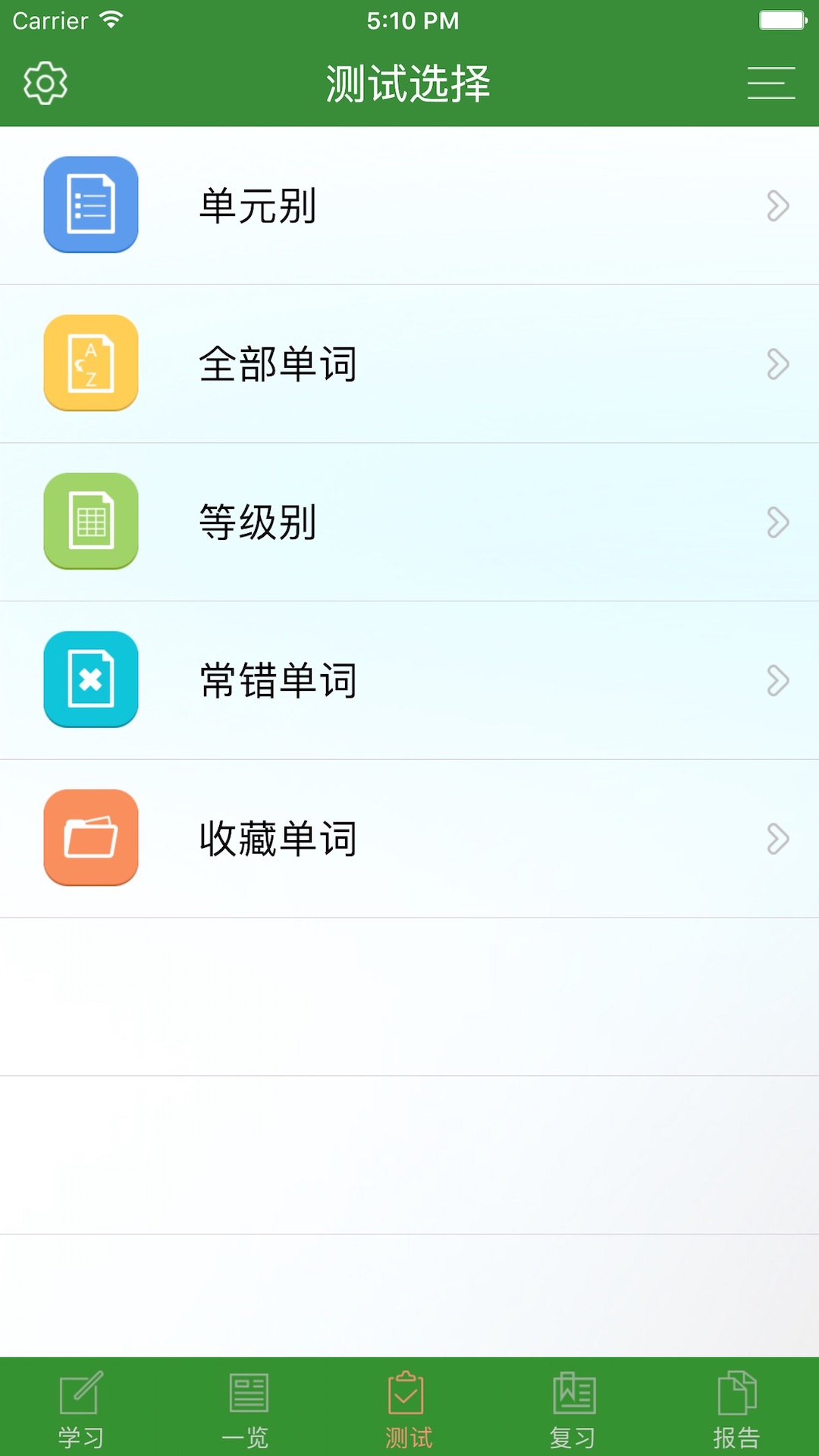 精彩截图-CET6精选词汇2025官方新版