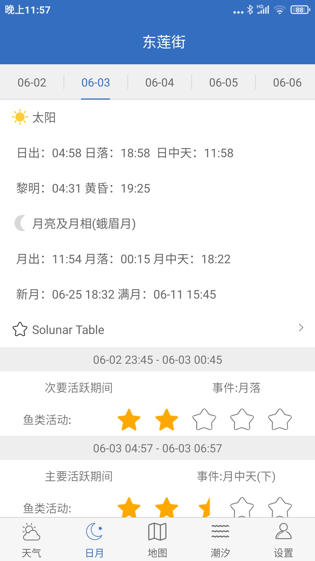 精彩截图-钓鱼天气2026官方新版