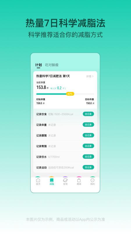 精彩截图-LEFU热量减肥法2026官方新版