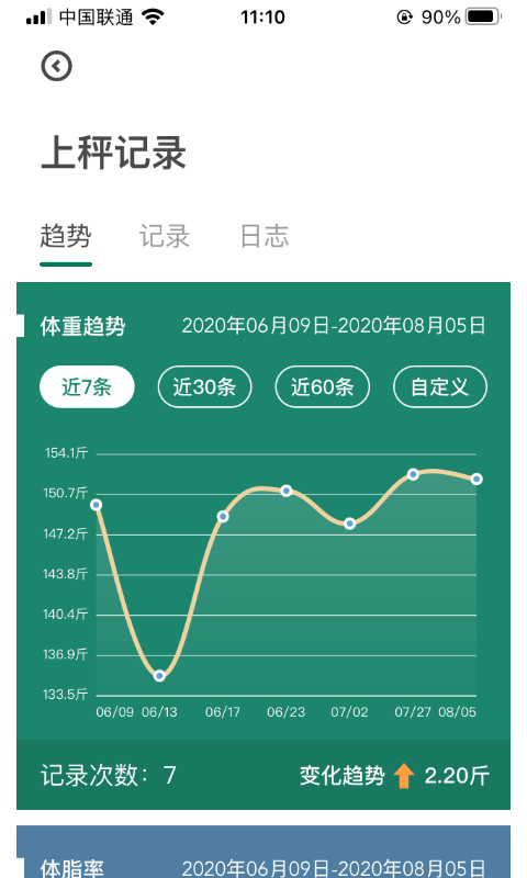悦小妖体脂秤安卓版高清截图