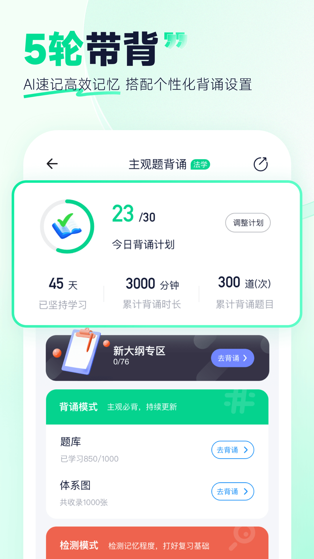 精彩截图-觉晓法硕2024官方新版