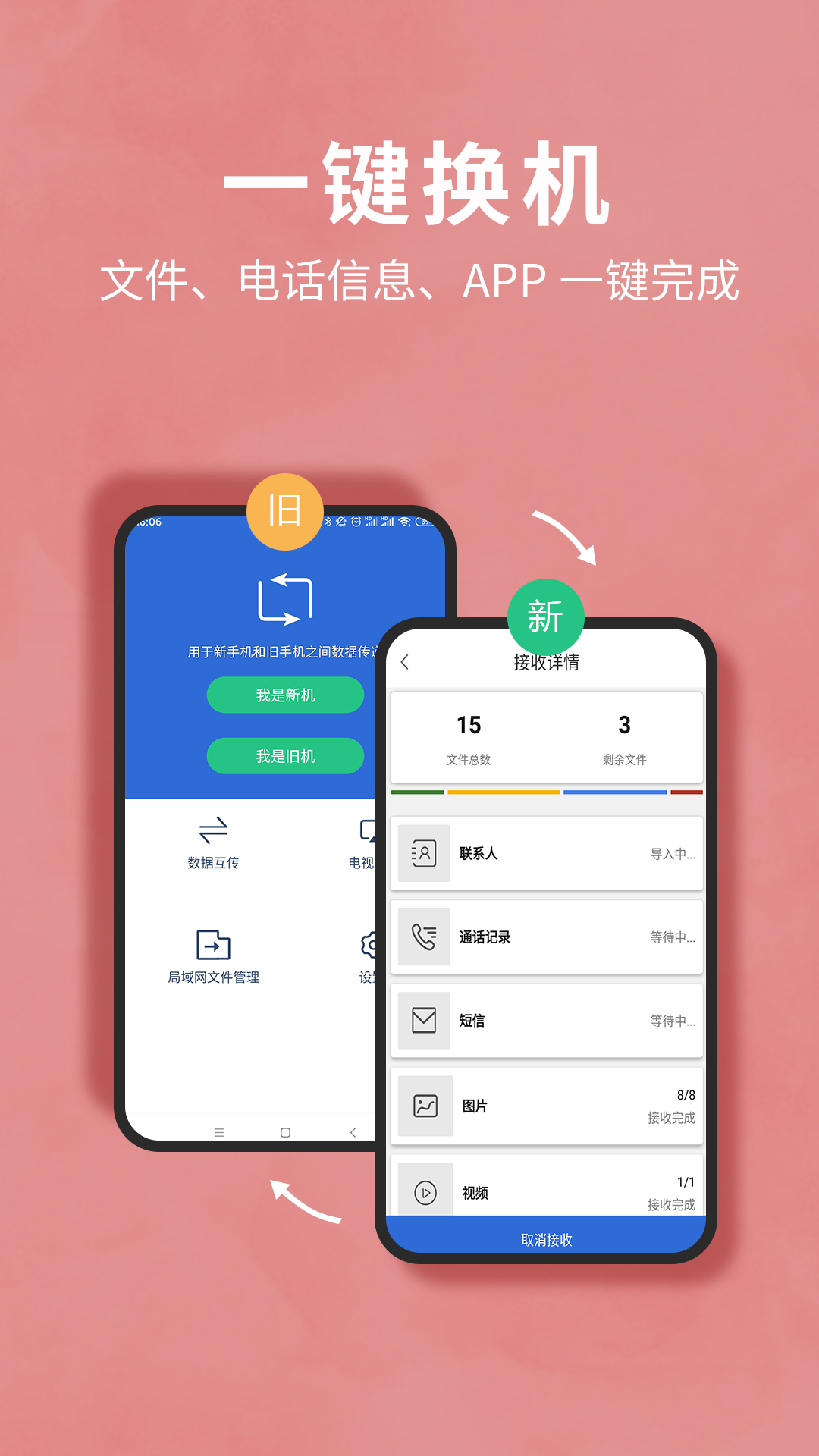 精彩截图-互传换机助手2025官方新版