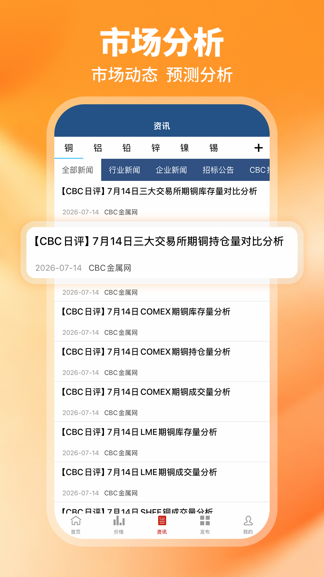 精彩截图-CBC金属2026官方新版
