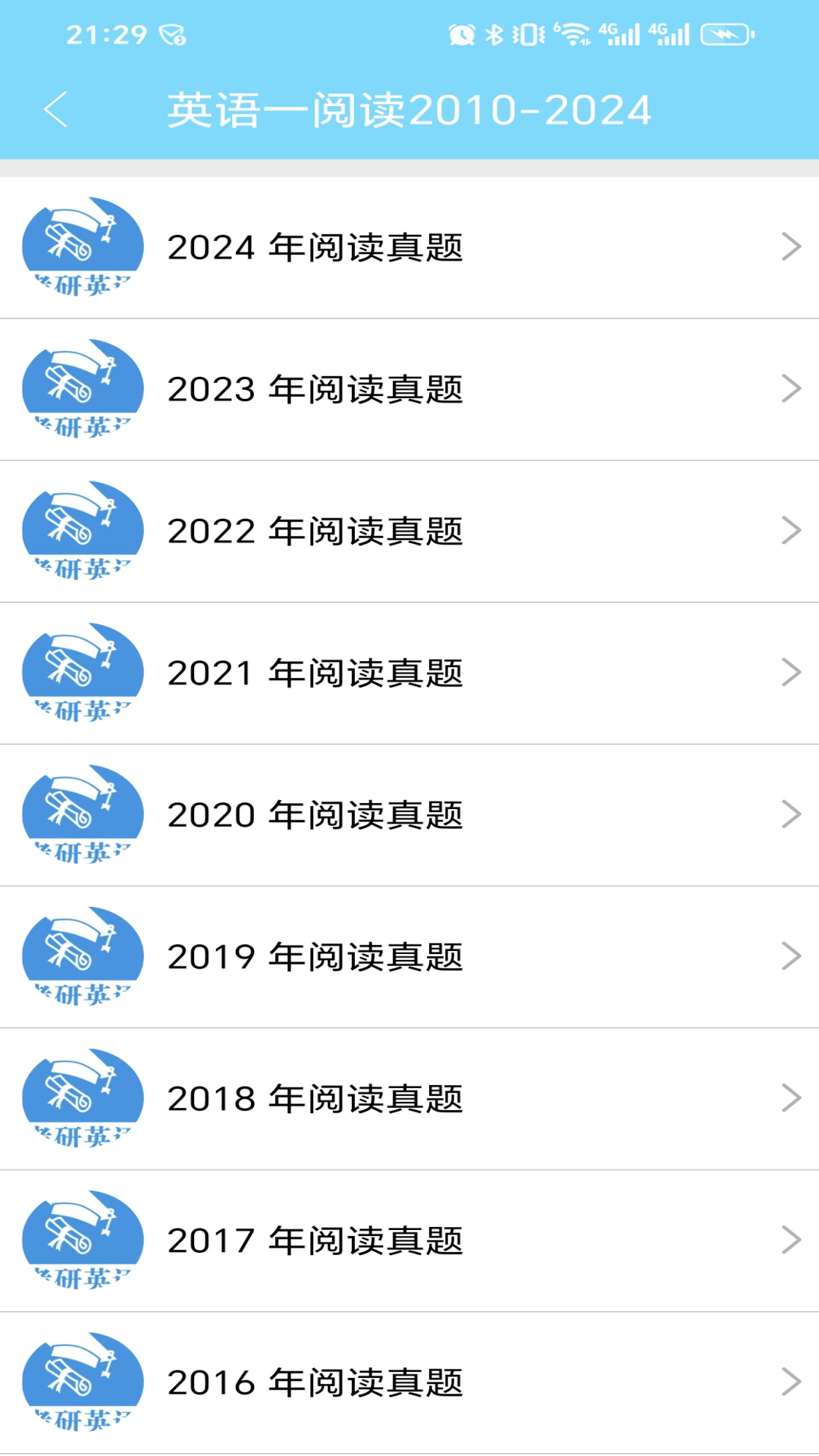 精彩截图-考研英语真题2026官方新版