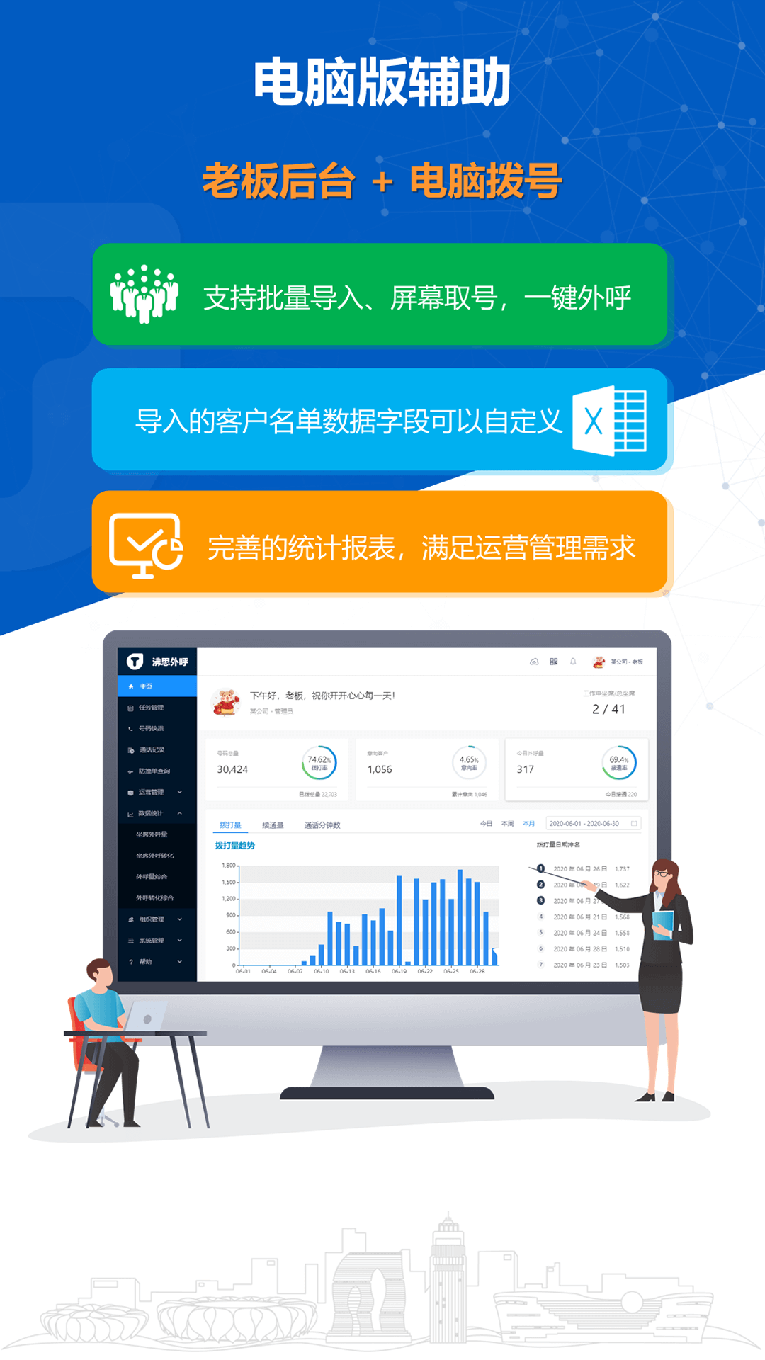 精彩截图-沸思电销外呼2026官方新版