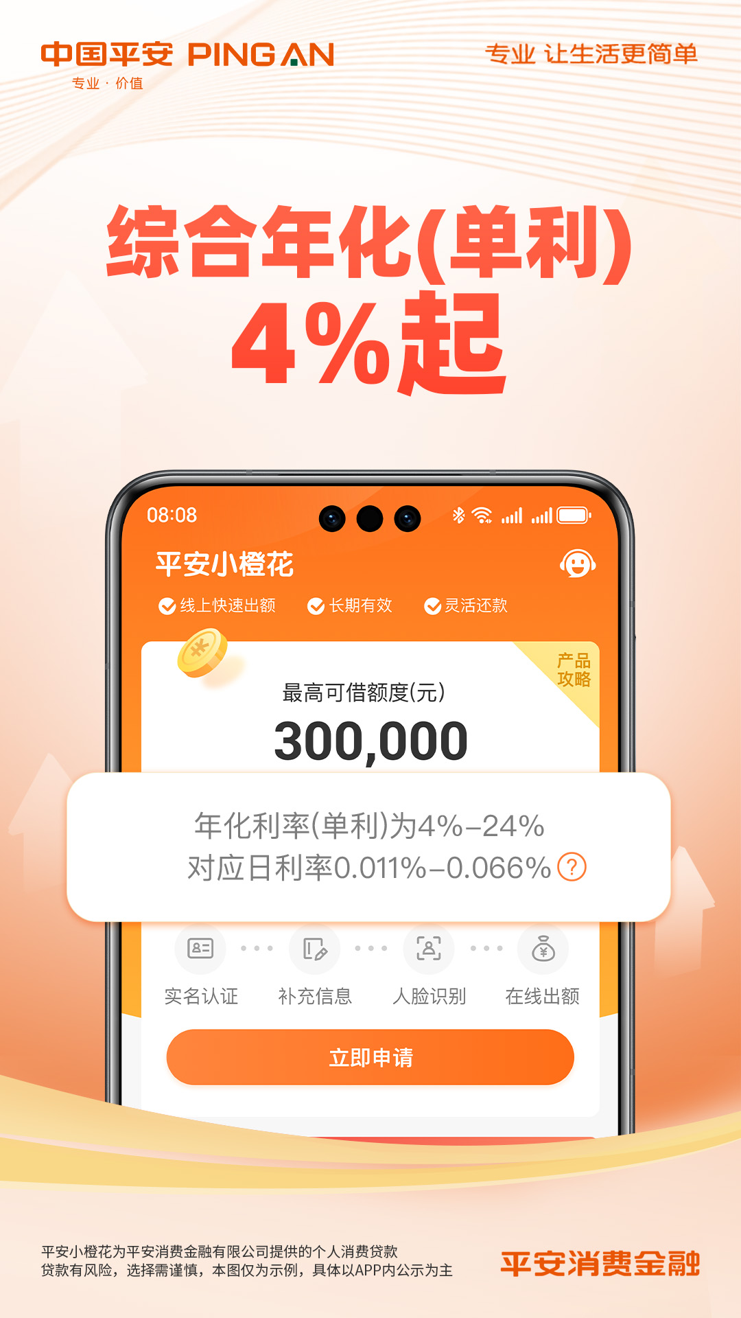 平安消费金融截图