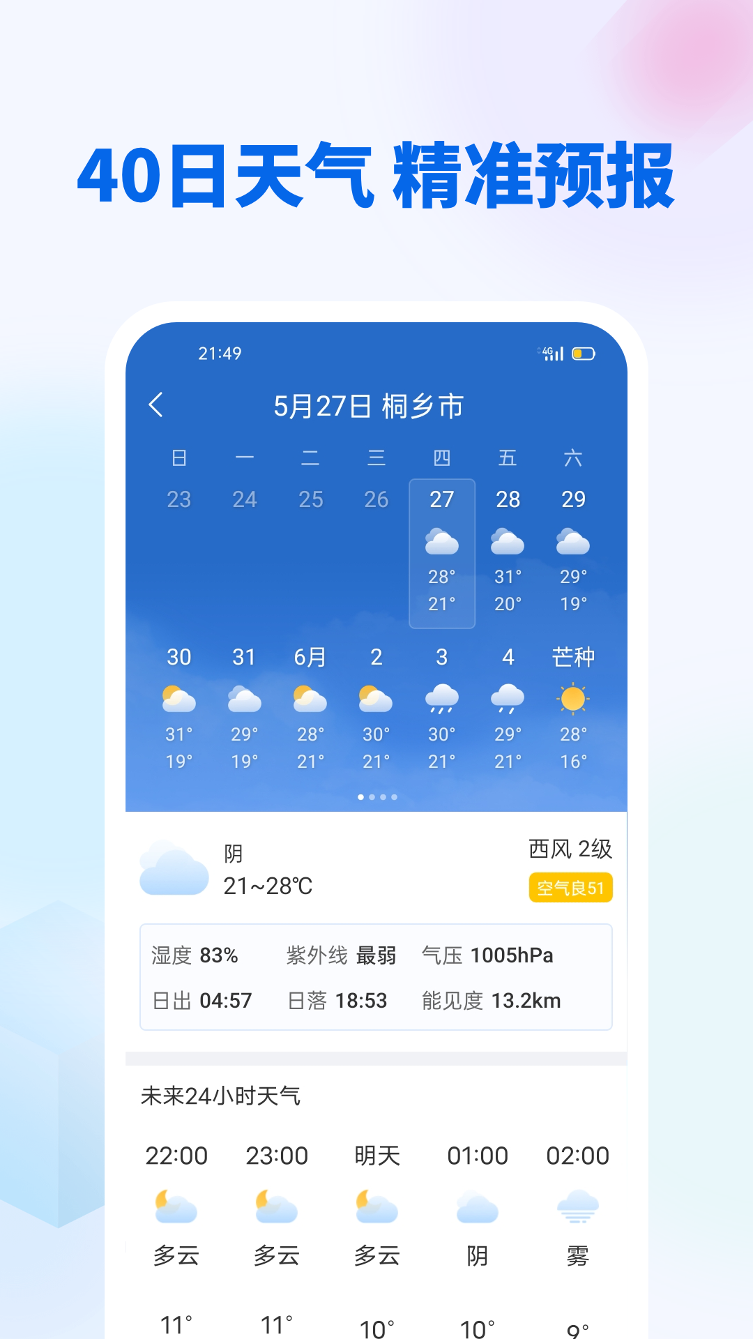 精彩截图-无广告天气2026官方新版
