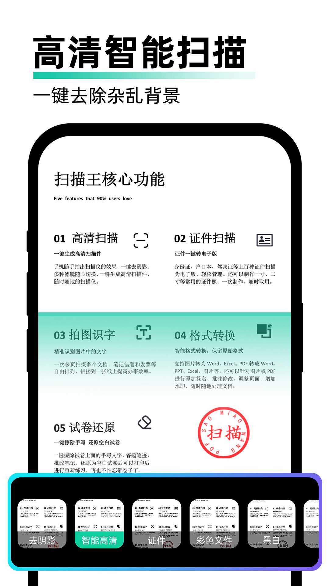 精彩截图-PDF极速扫描王2025官方新版