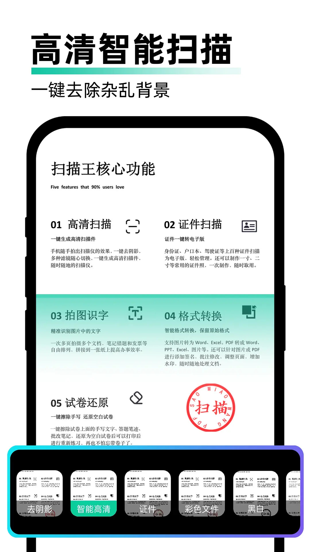 精彩截图-PDF极速扫描王2026官方新版