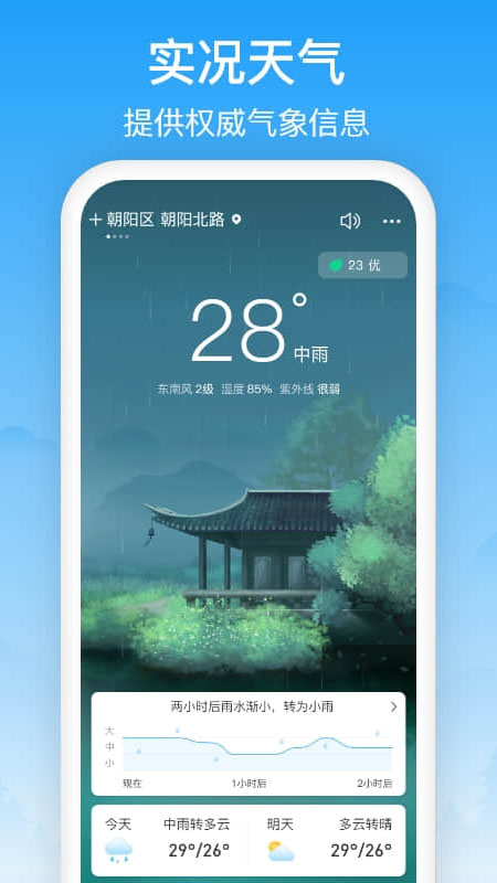 相雨天气安卓版高清截图
