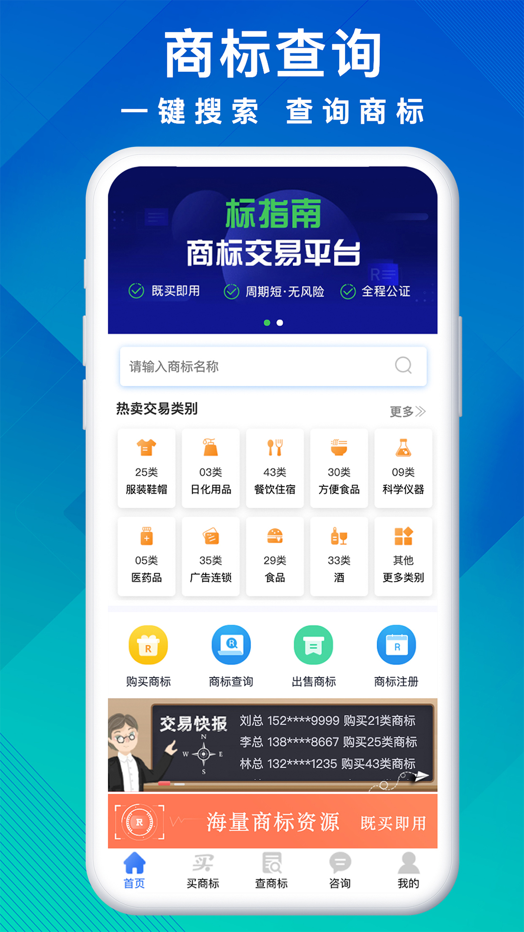 商标买卖转让 截图 1