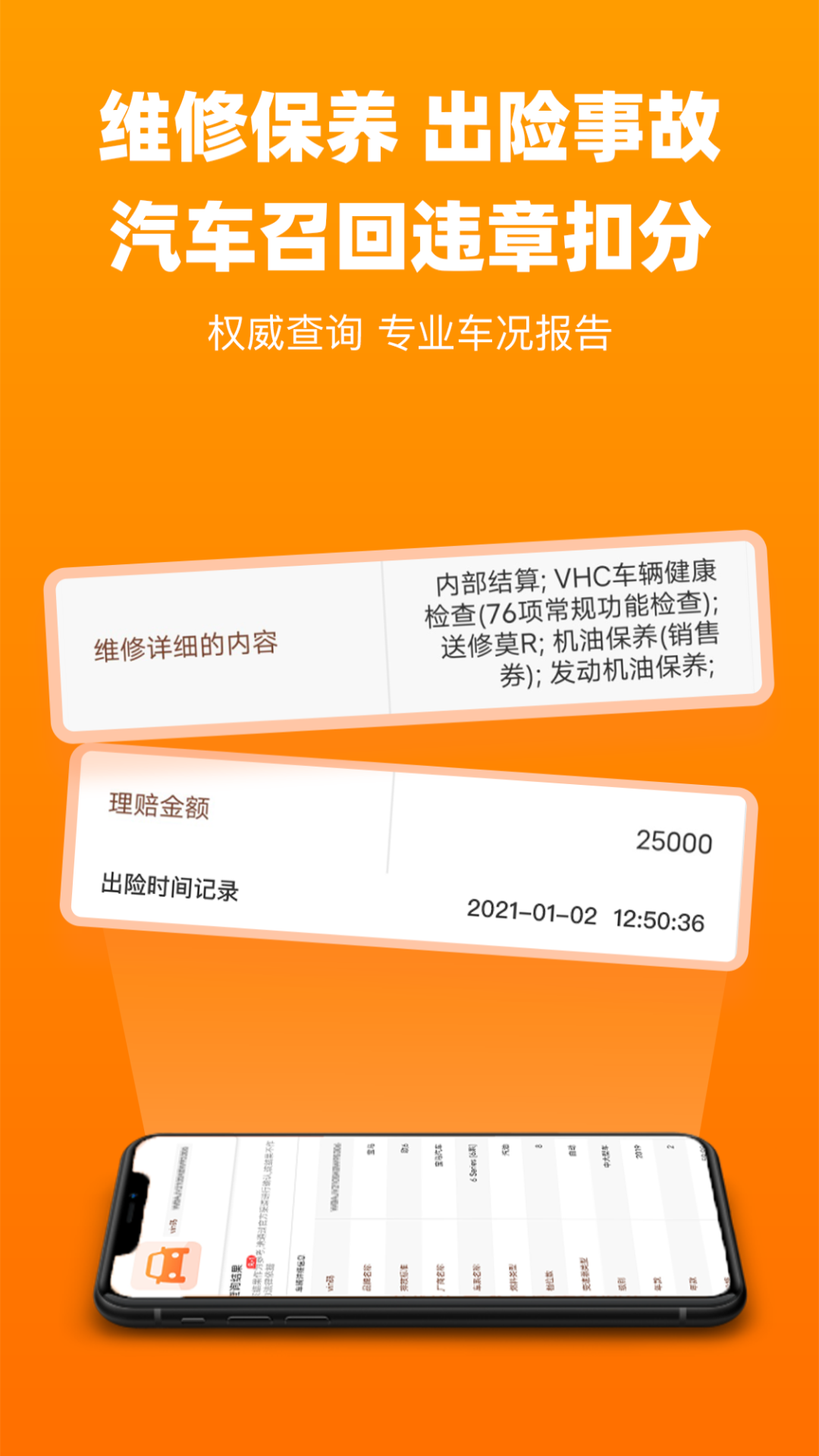 车况查询安卓版高清截图