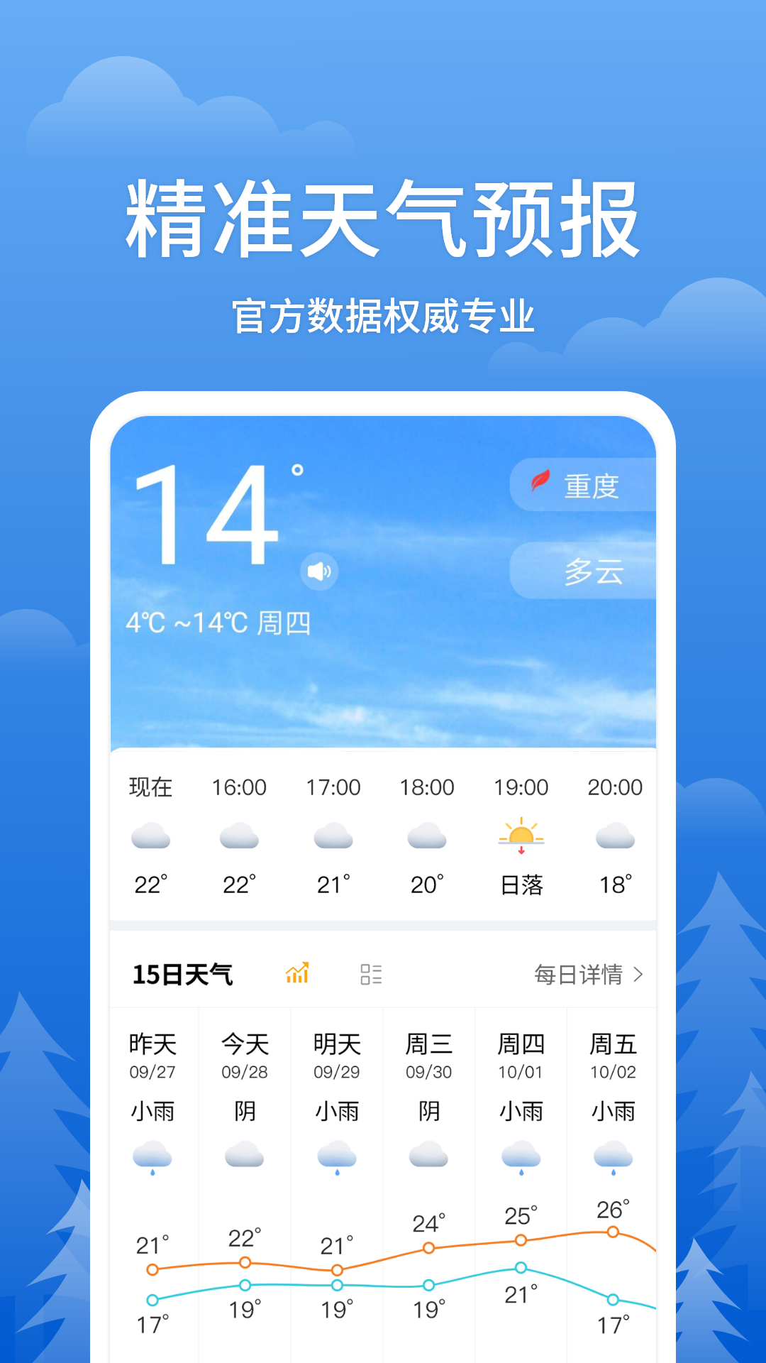 精彩截图-即刻天气预报2025官方新版