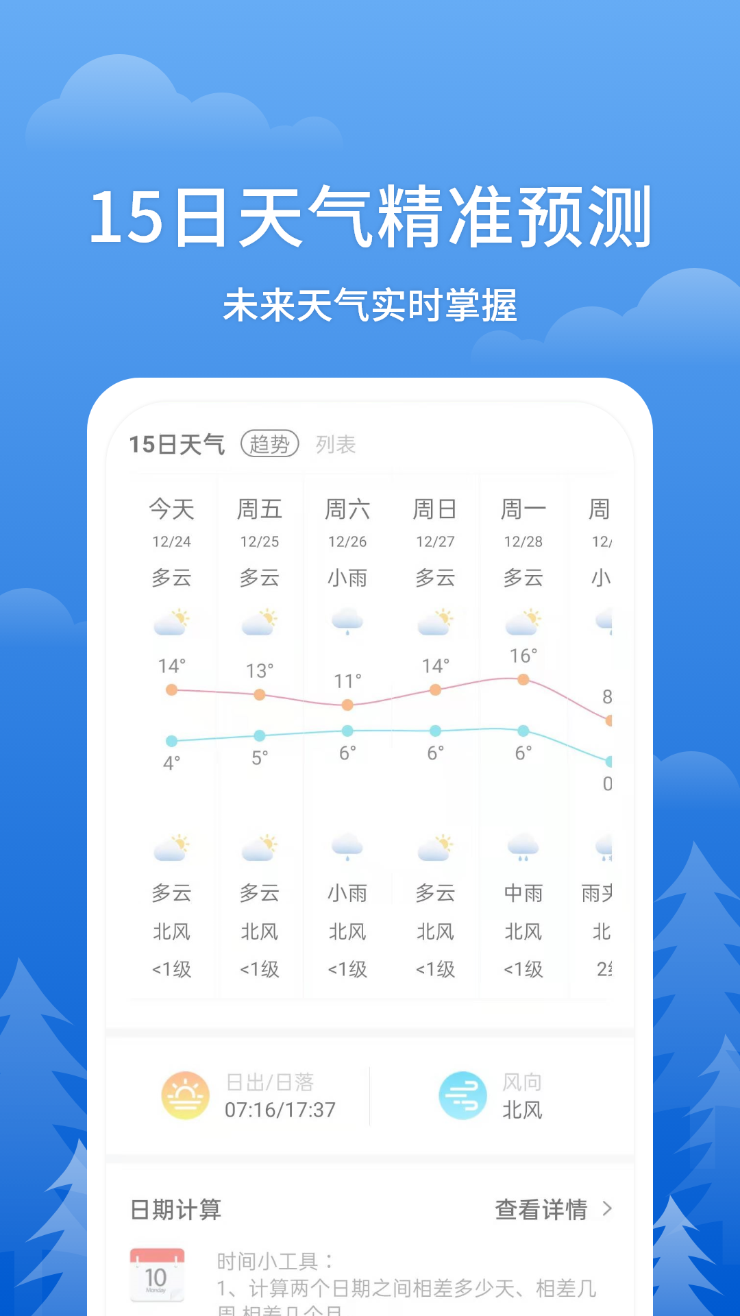 精彩截图-即刻天气预报2025官方新版
