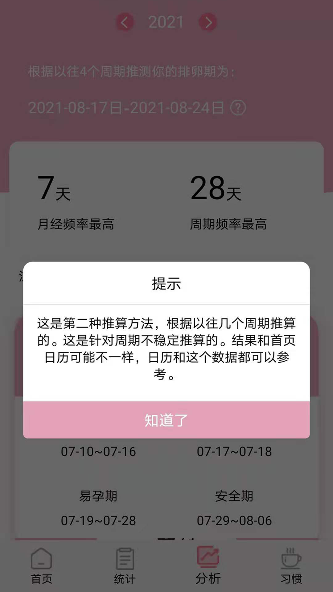 精彩截图-安全期排卵期计算2025官方新版