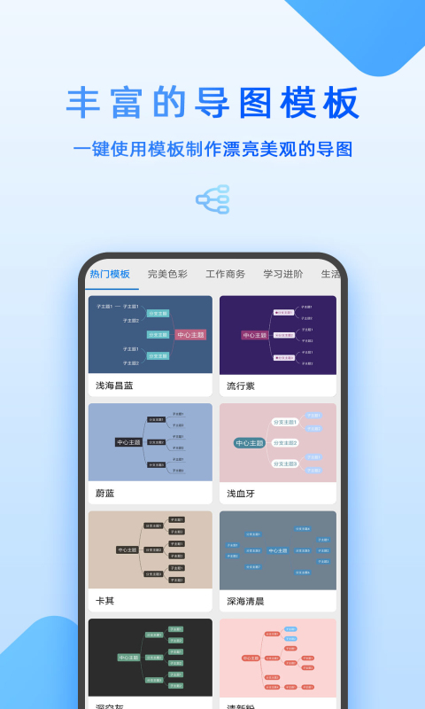 精彩截图-Mind思维导图2025官方新版