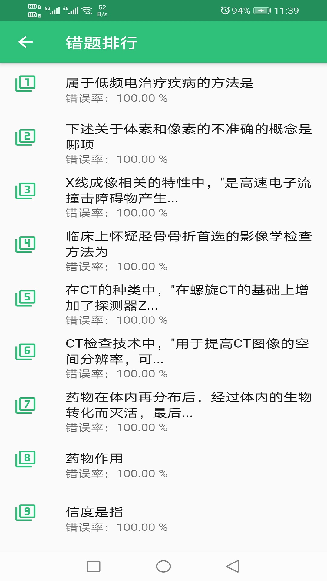 精彩截图-康复医学治疗技术师2025官方新版
