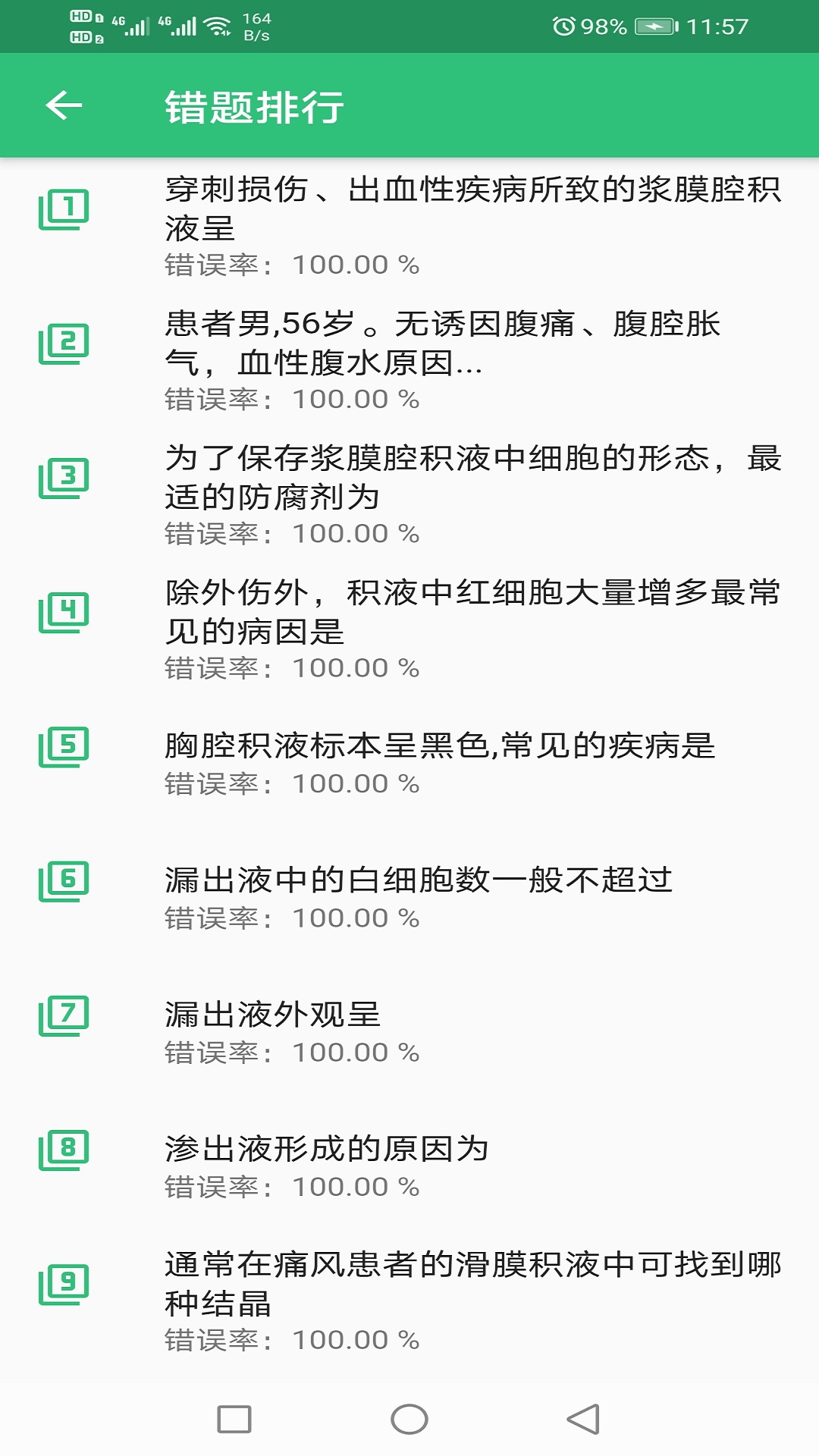 精彩截图-临床医学检验技术士题库2025官方新版