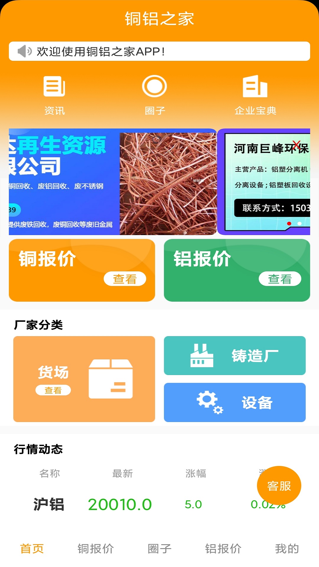 精彩截图-铜铝之家2026官方新版