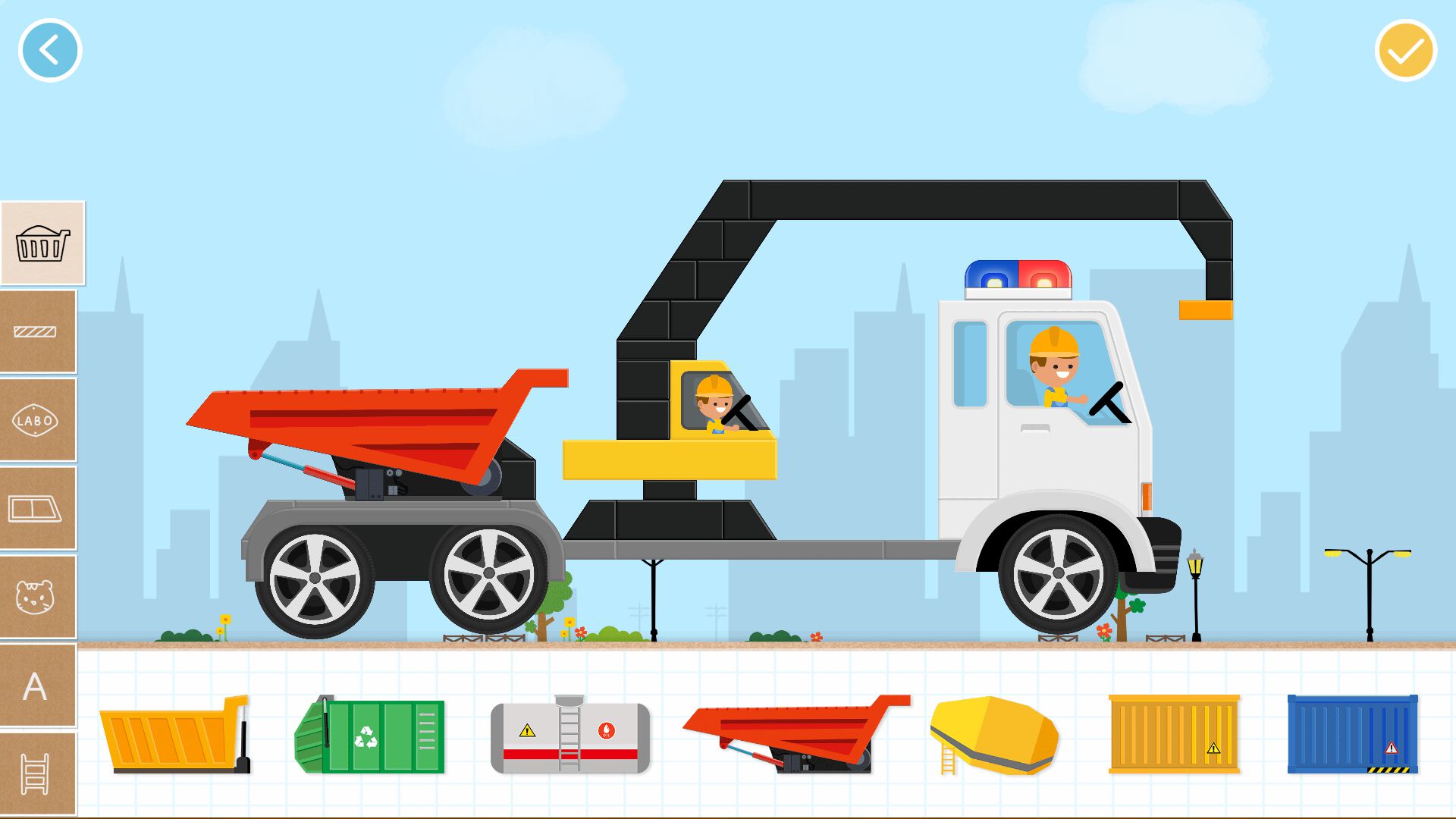 Labo积木汽车2儿童游戏截图