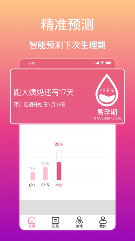 精彩截图-大姨妈生理期提醒2026官方新版
