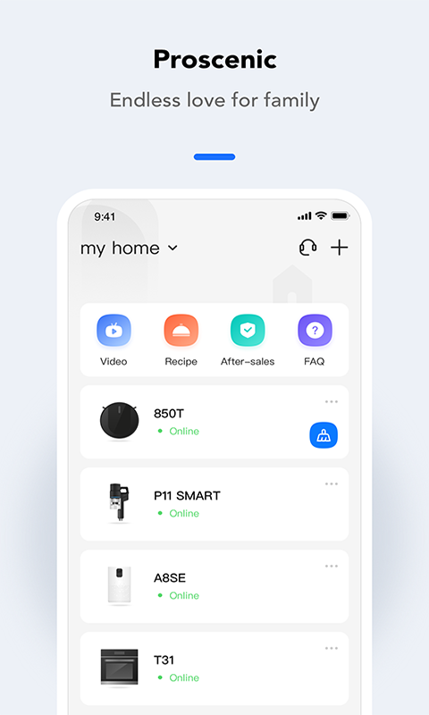 Proscenic 截图 1