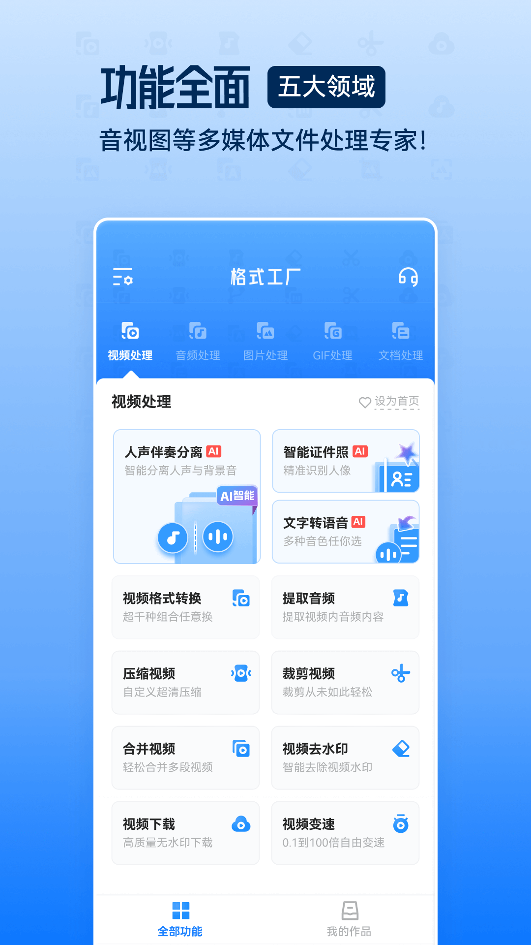 精彩截图-格式工厂2026官方新版