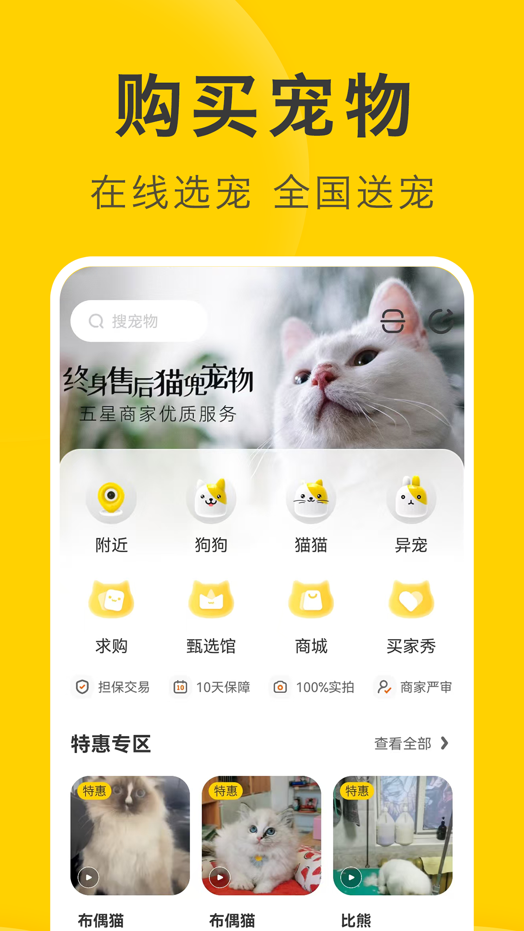 精彩截图-买只宠物2026官方新版