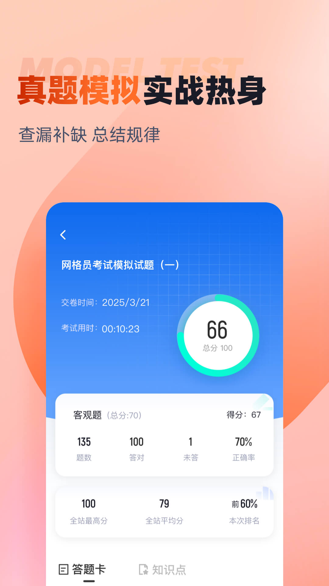 精彩截图-网格员考试聚题库2025官方新版