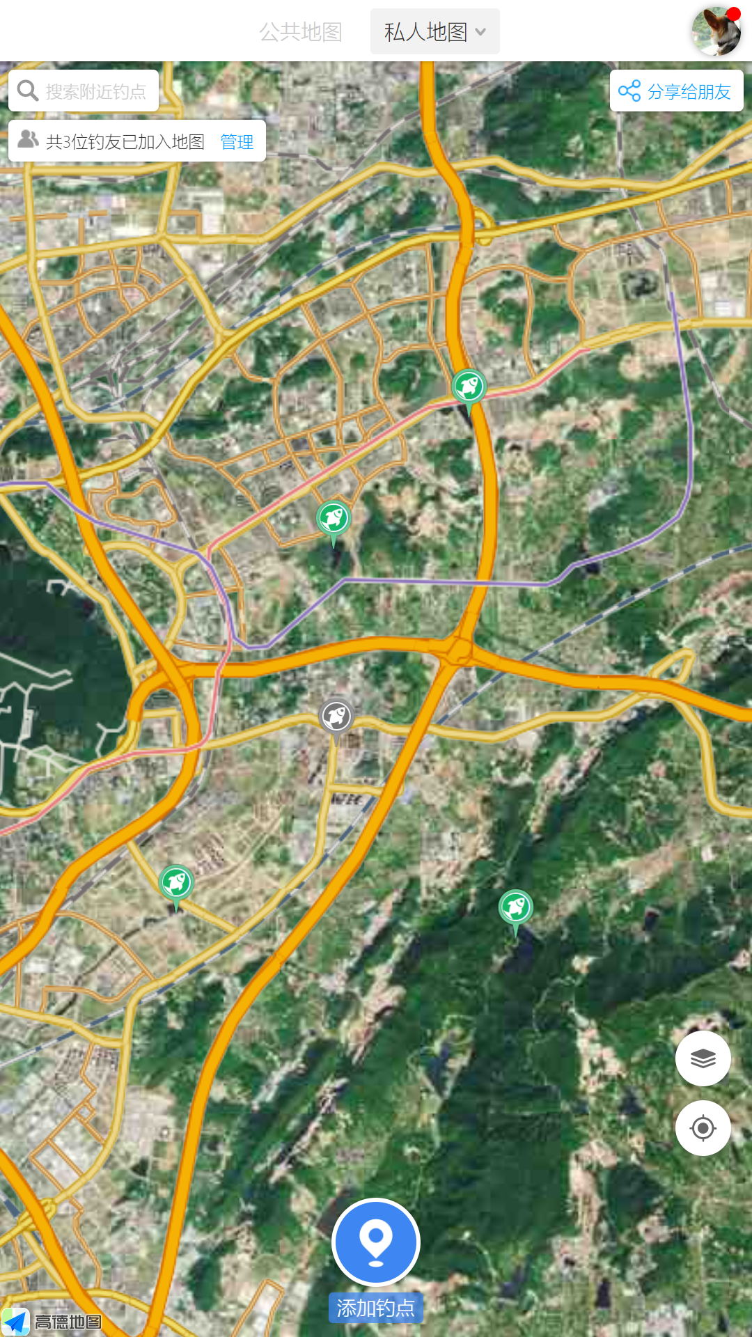 精彩截图-享钓钓点地图2025官方新版