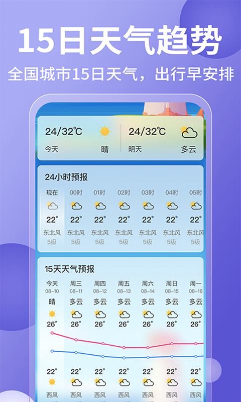 15日实时精准天气预报 截图 2