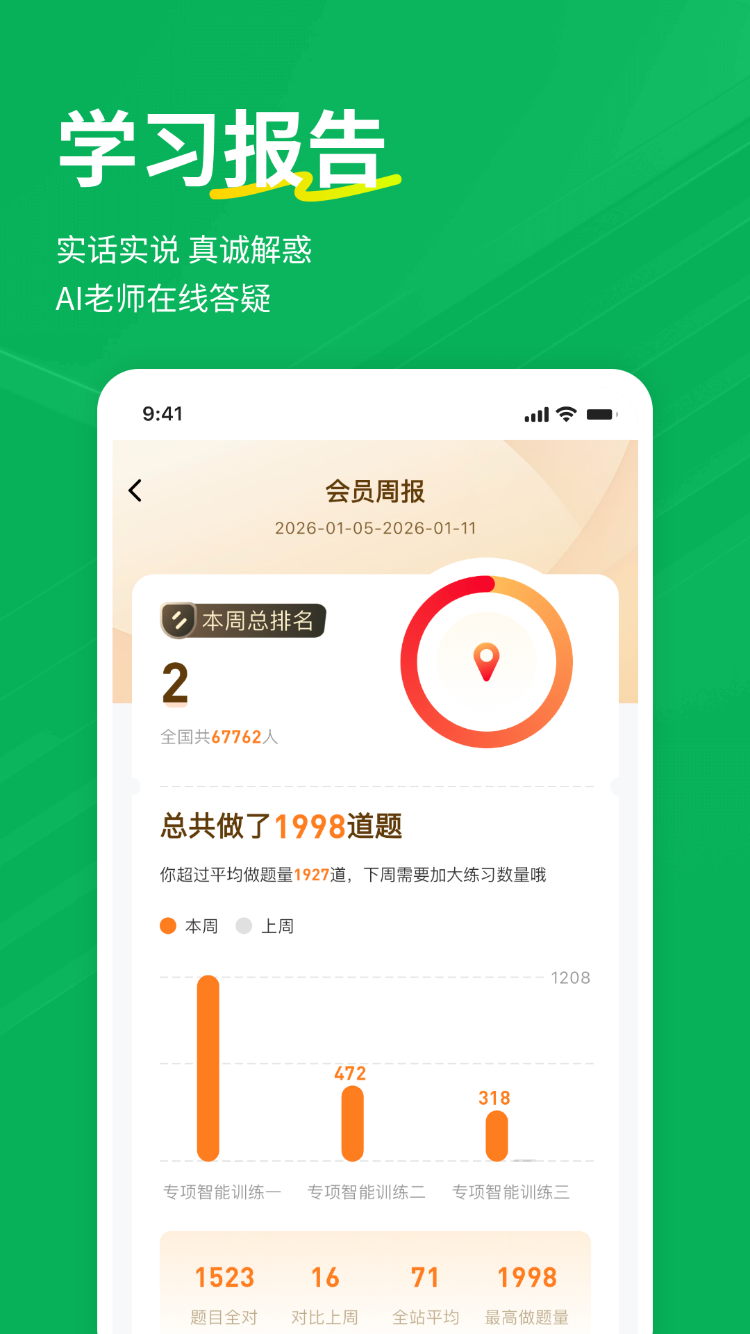 精彩截图-行测练题狗2026官方新版