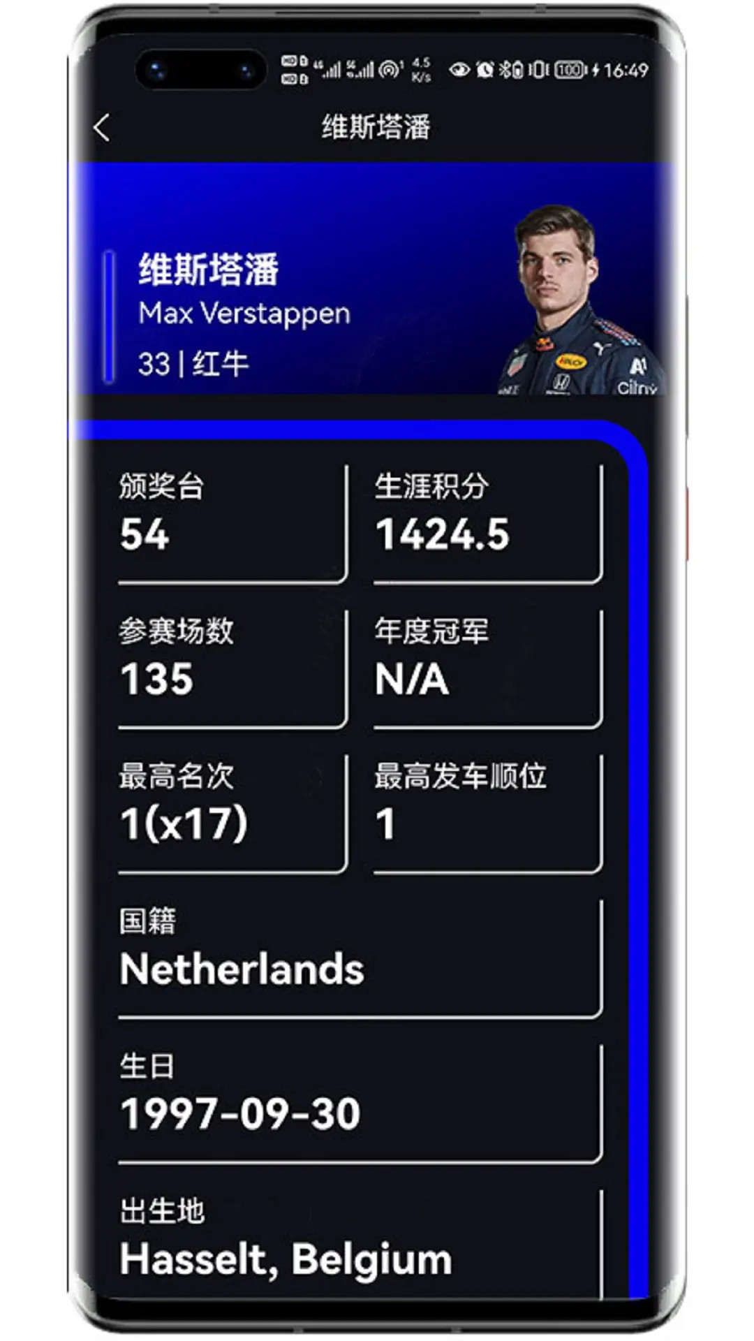 精彩截图-F1赛程2026官方新版