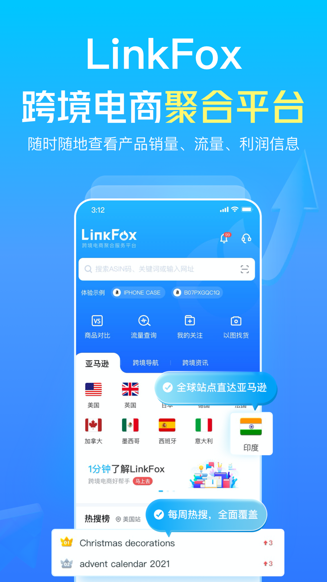 精彩截图-LinkFox2025官方新版