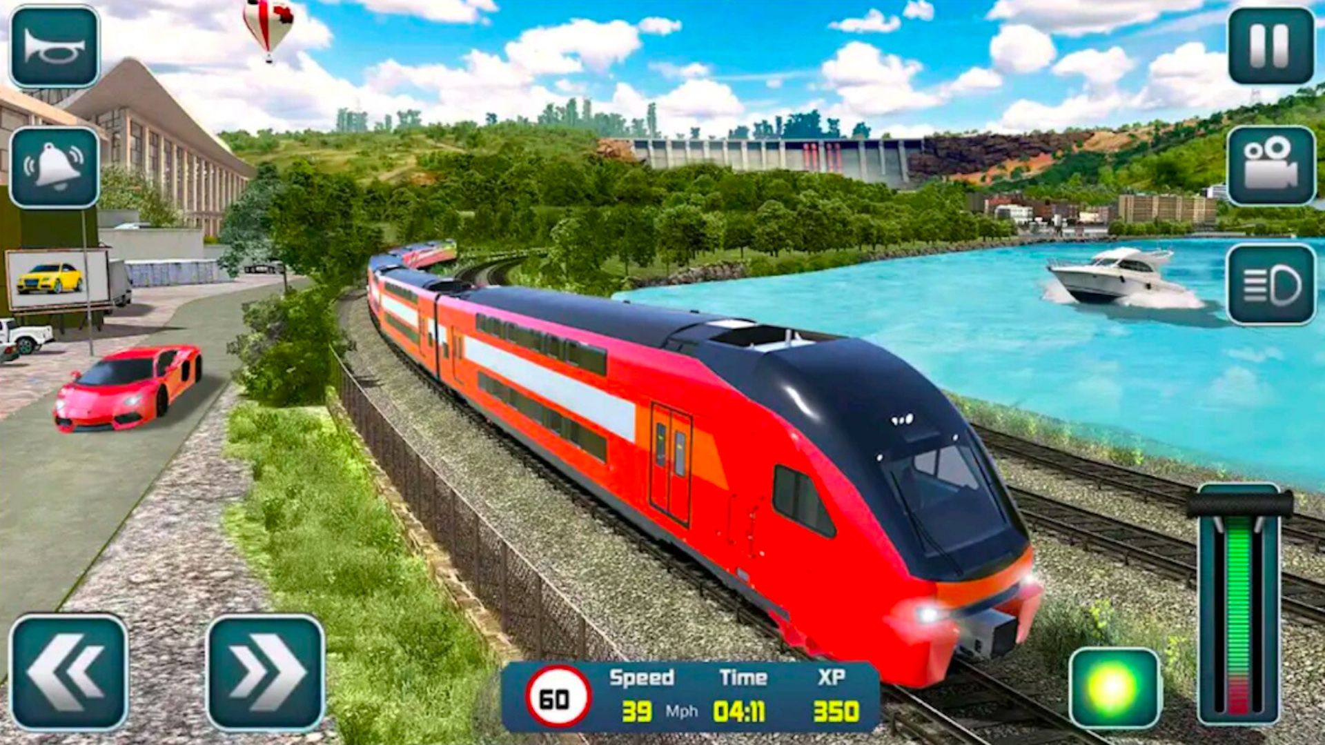3D城市火车驾驶模拟器截图