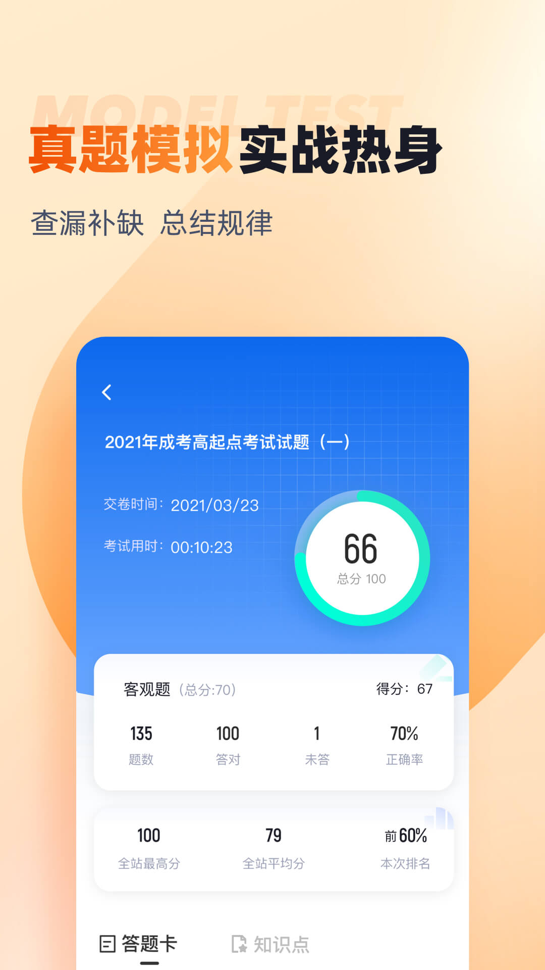 精彩截图-成人高考高起点考试聚题库2026官方新版