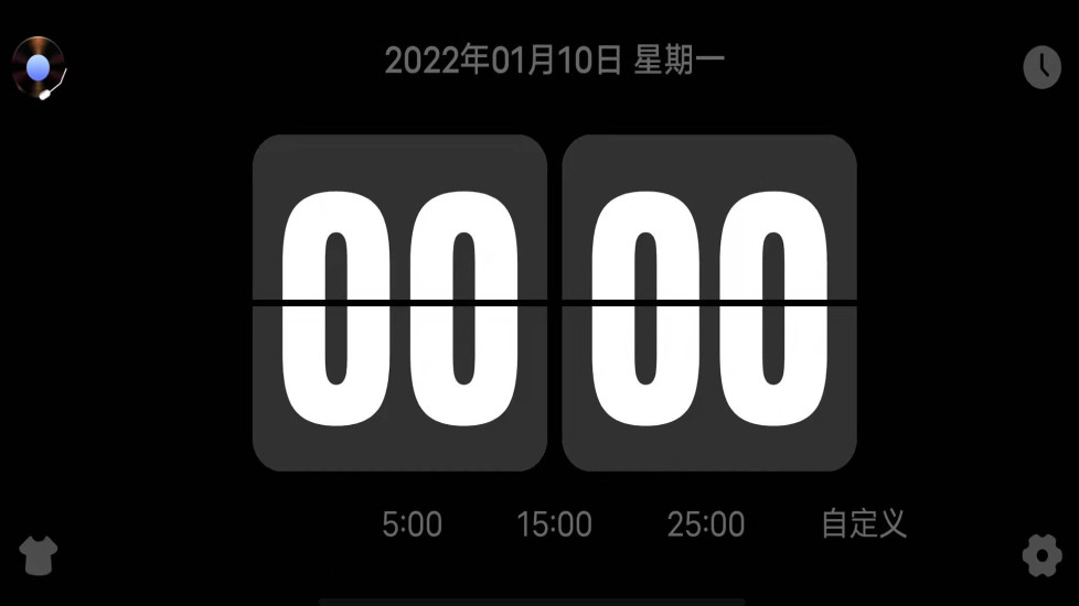 精彩截图-Flipclock翻页时钟2024官方新版