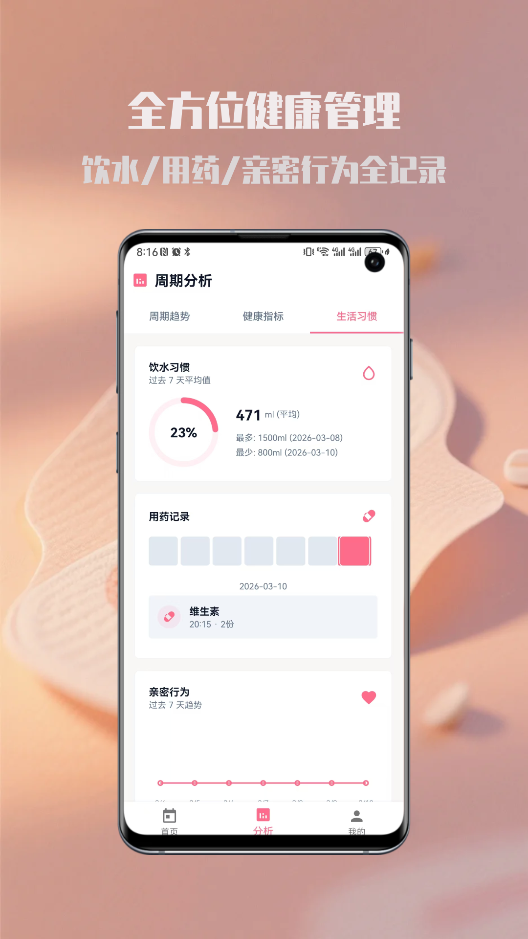 精彩截图-经期管理助手2026官方新版