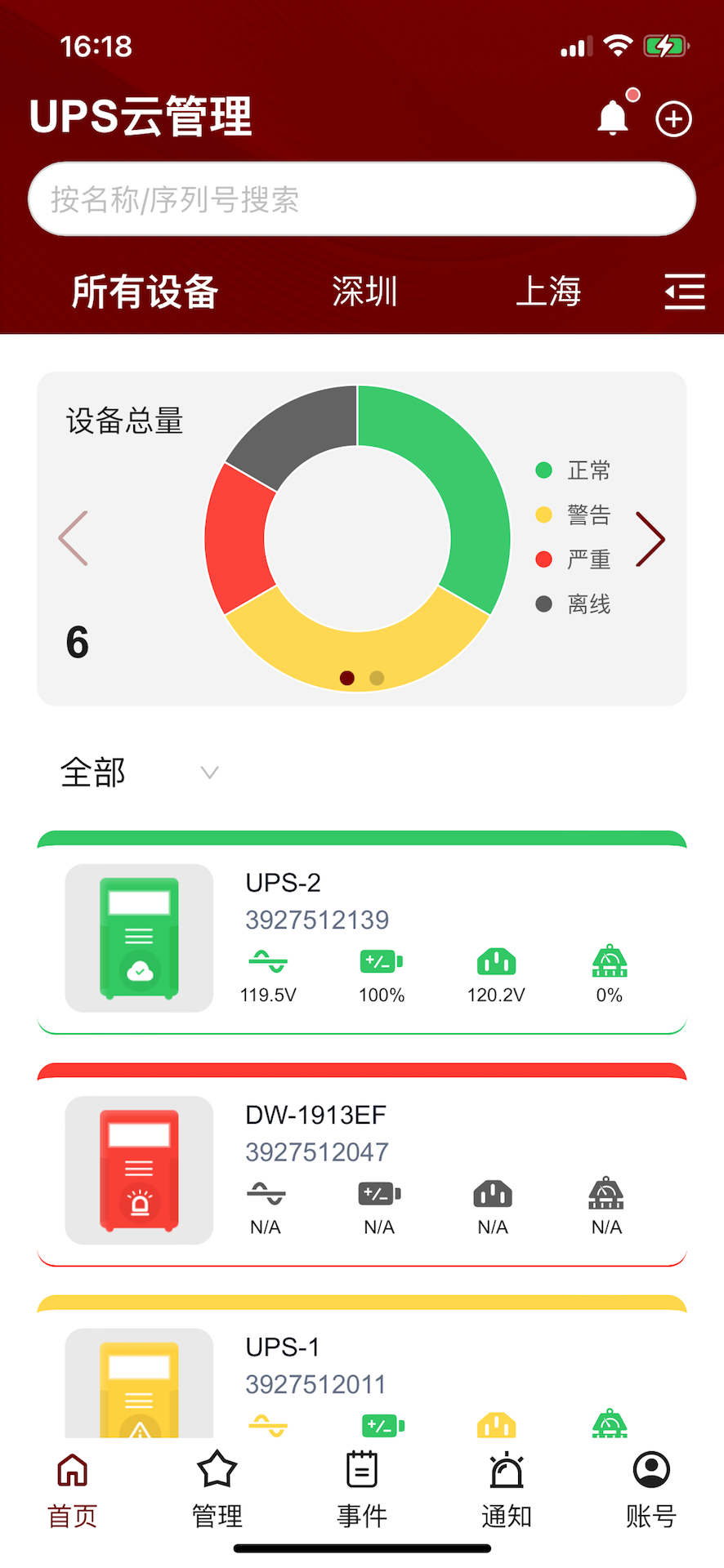 精彩截图-UPS云管理2026官方新版