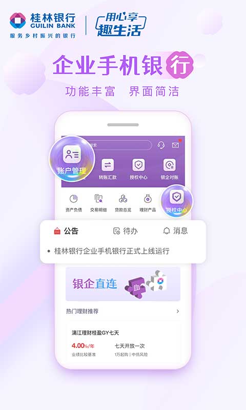 桂银企业银行 截图 2