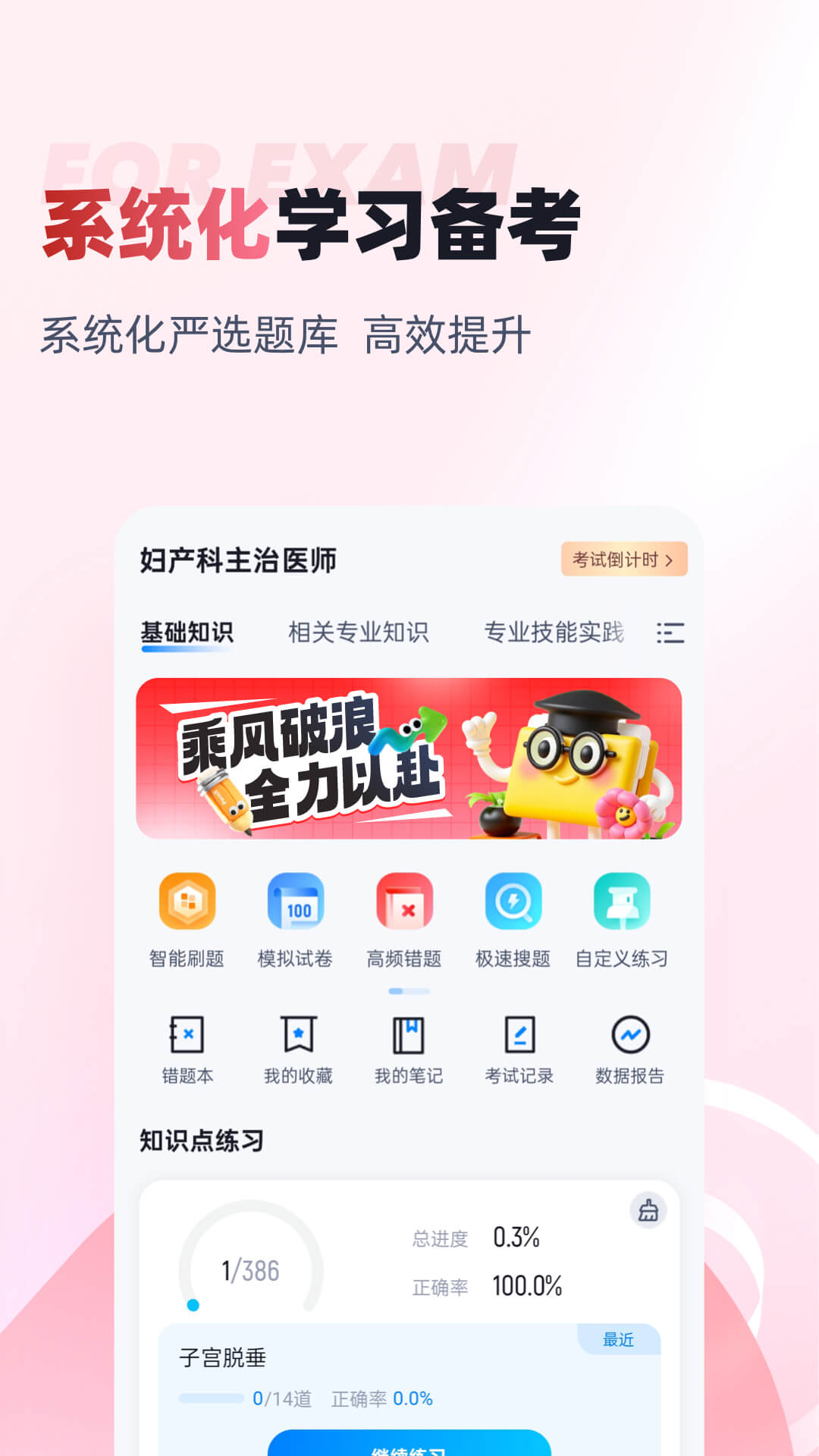 精彩截图-妇产科主治医师聚题库2026官方新版