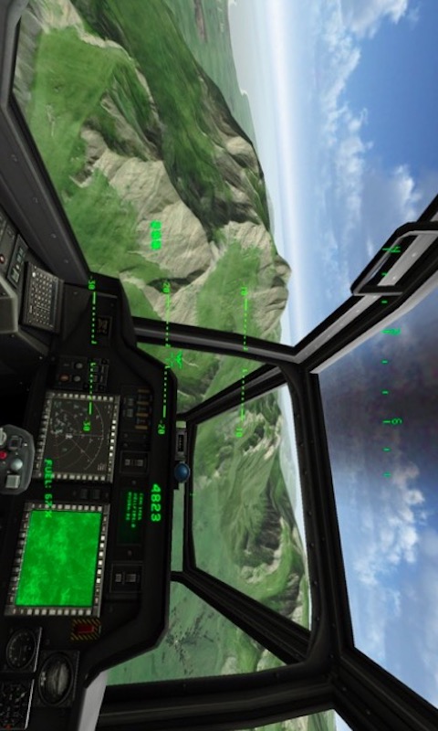 模拟直升机飞行截图