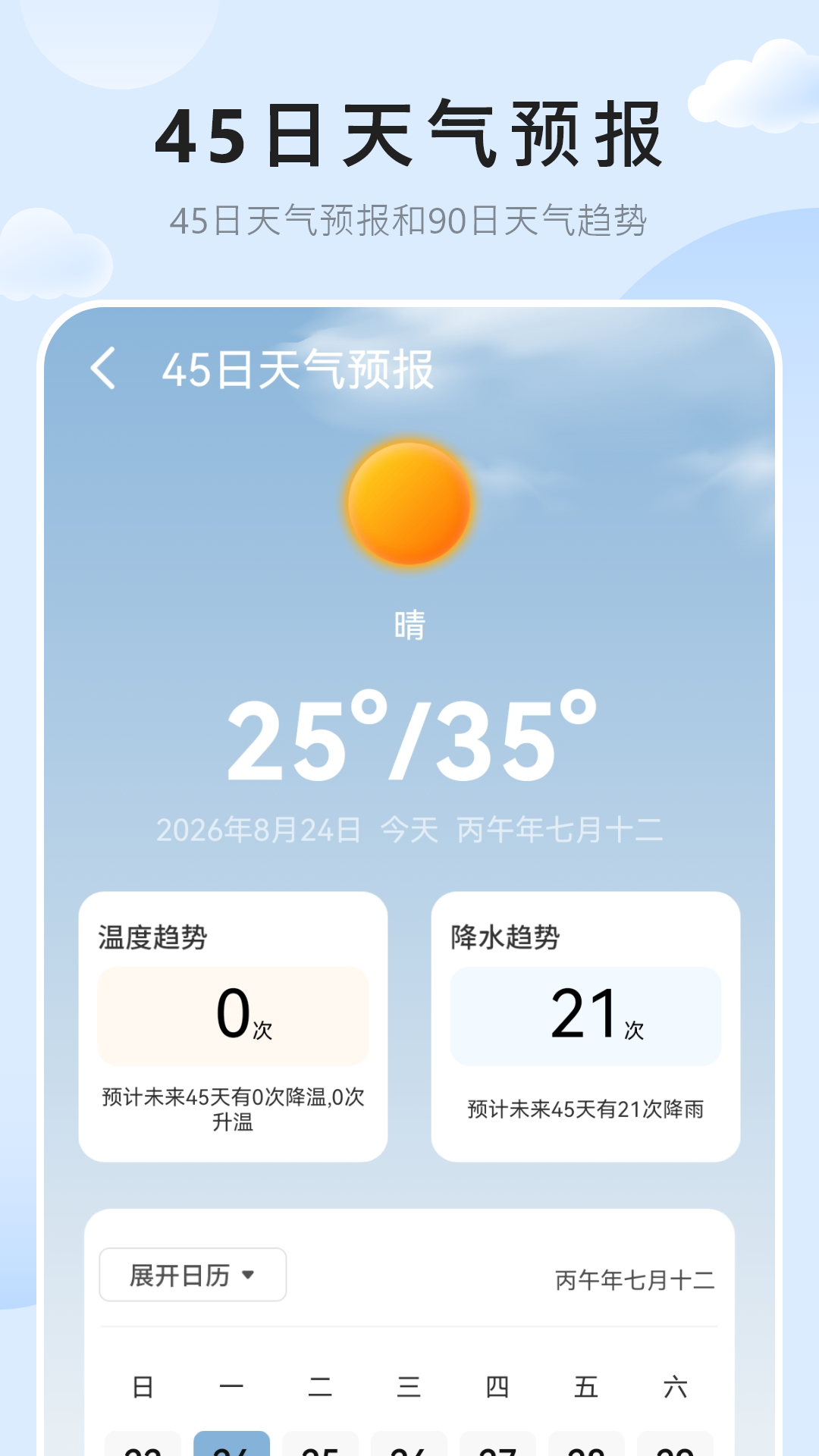 最新天气预报 截图 1