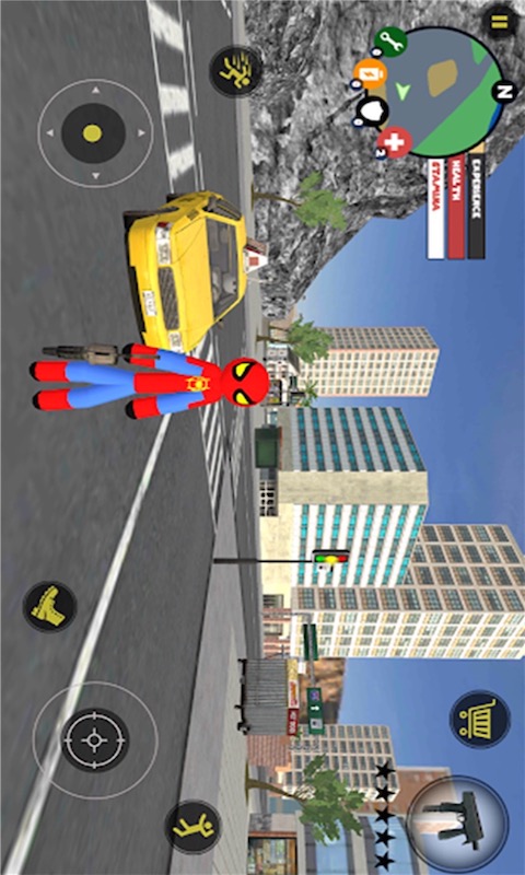 蜘蛛人大战钢铁英雄3D截图