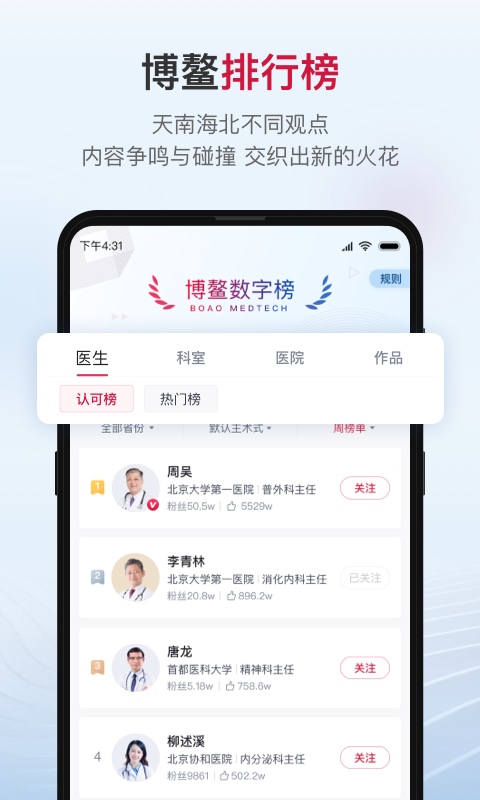 精彩截图-博鳌医学2025官方新版